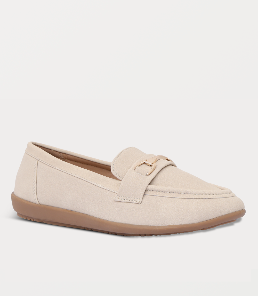 Women Moccasin-BEIGE
