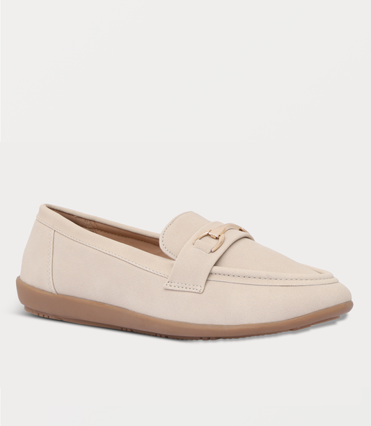 Women Moccasin-BEIGE