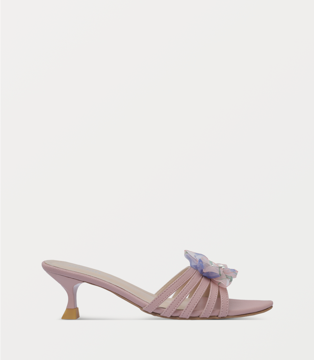 Women Slipper Heels-PINK