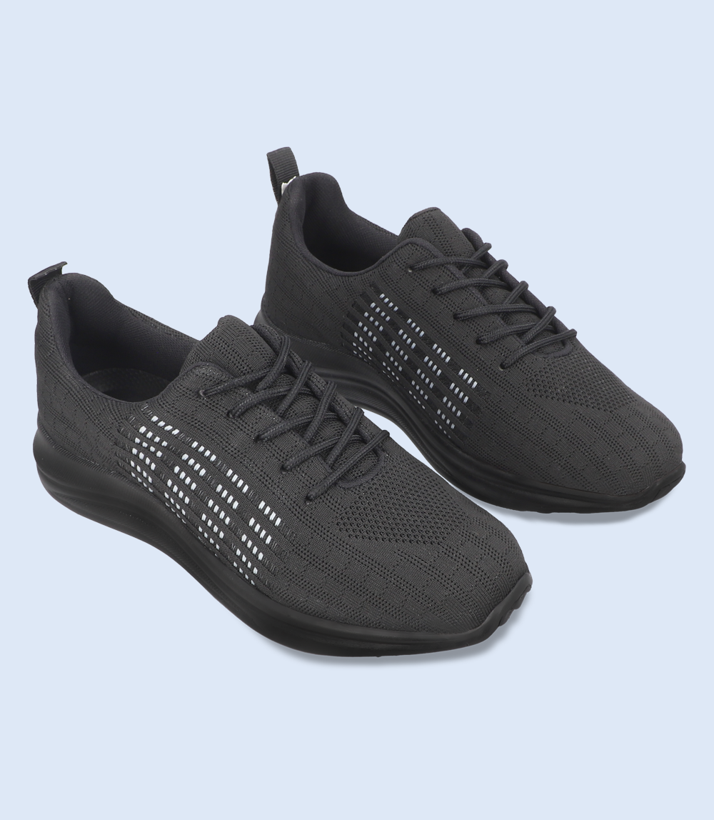 Men Sport Shoes-BLACK/GREY – Borjan