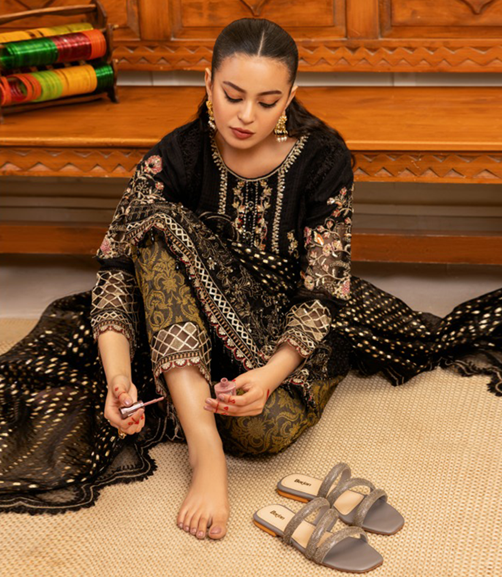 Women Slipper-SILVER