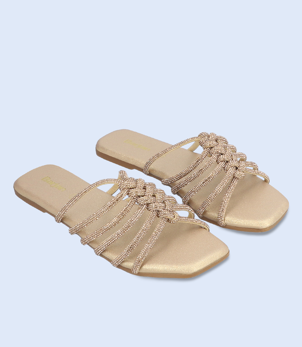 Women Slipper-GOLDEN
