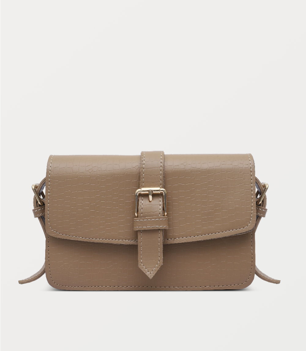 Women Boxy Bag-BEIGE