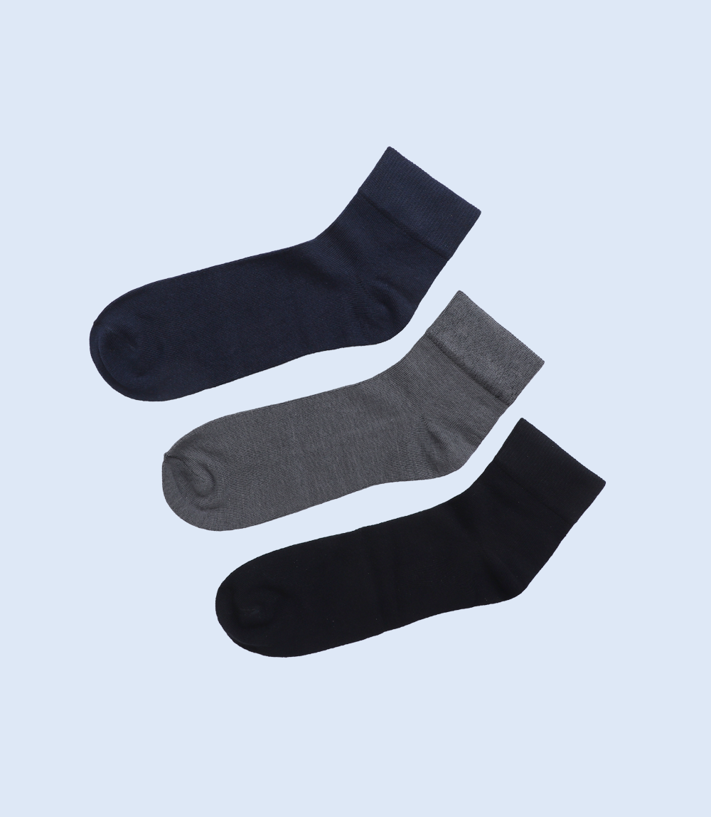 Men Ankle Socks-MULTY