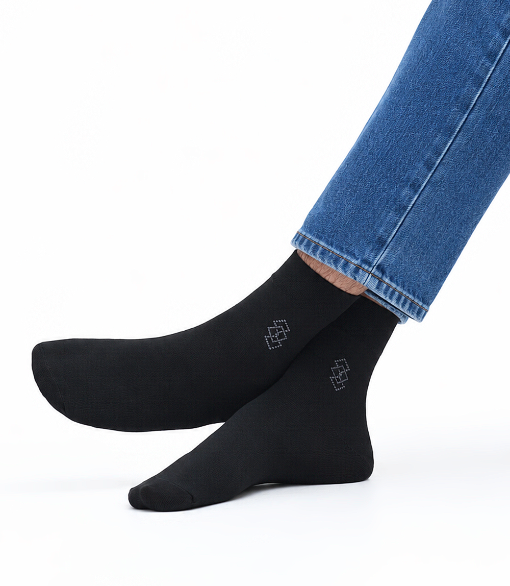 Men Socks-BLACK