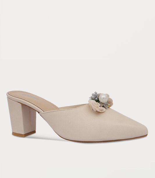 Women Mule-IVORY