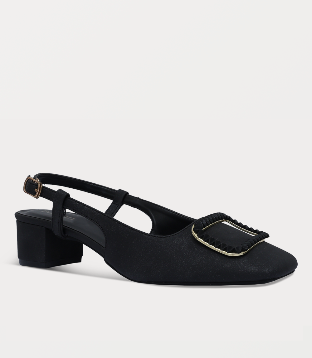 Women Sling Back-BLACK
