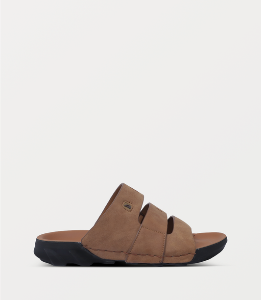 Men Slipper-LIGHT BROWN
