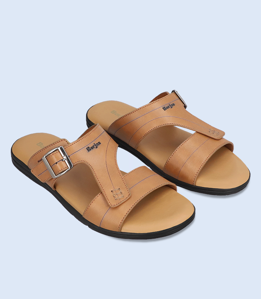 Men Slipper-TAN