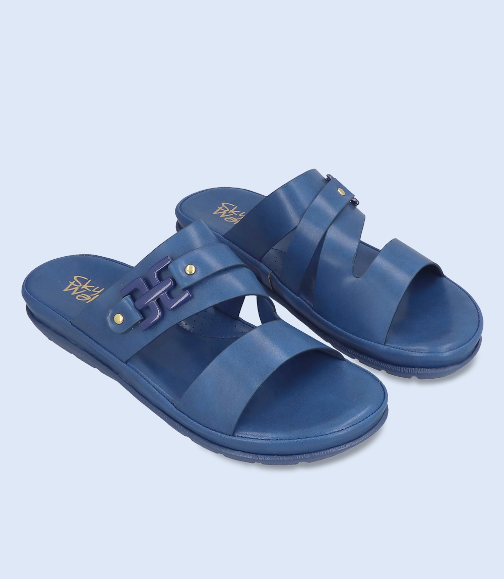 Women Comfort Slipper-ROYAL BLUE