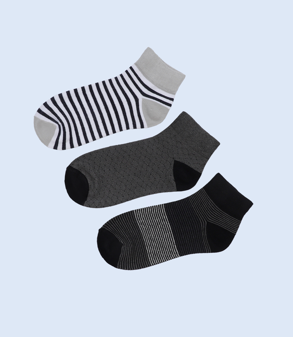 Ankle Men Socks-MULTY