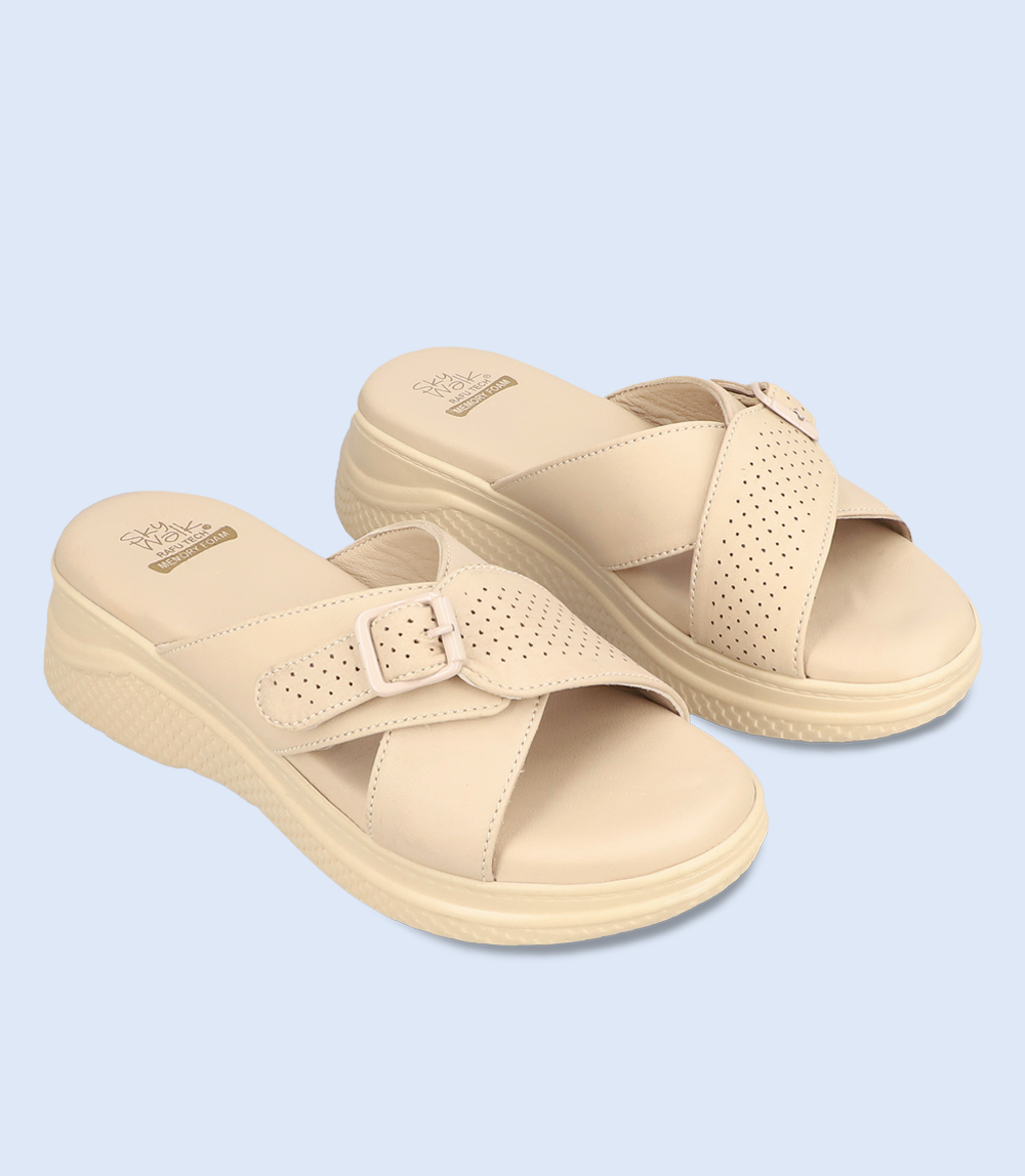 Women Comfort Slipper-IVORY