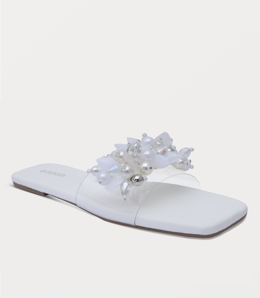 Women Slipper-WHITE