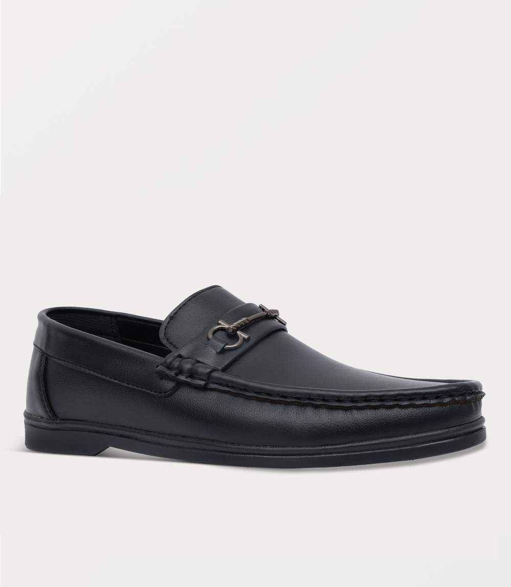 Men Slip On-BLACK
