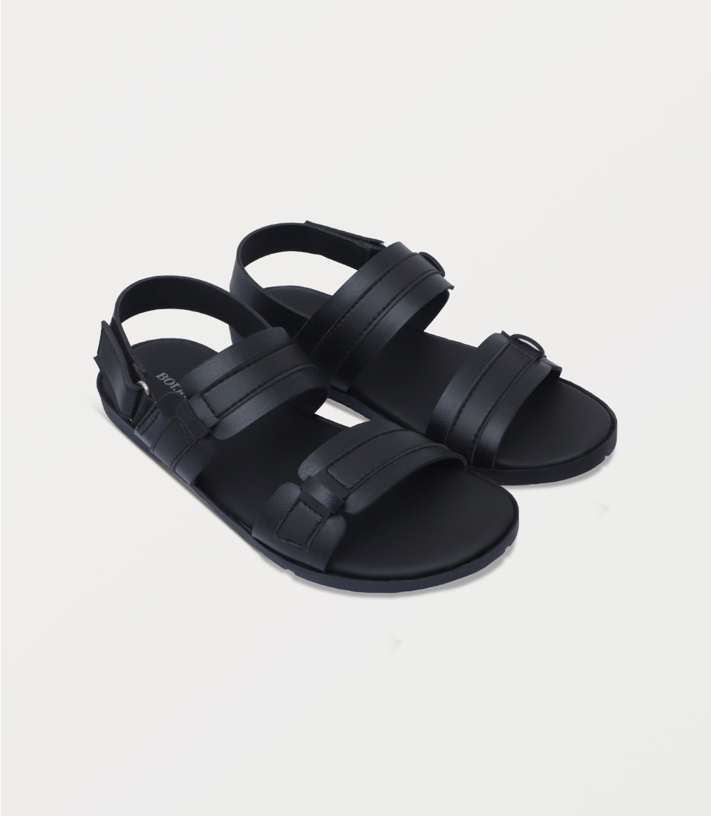 Men Sandal-BLACK