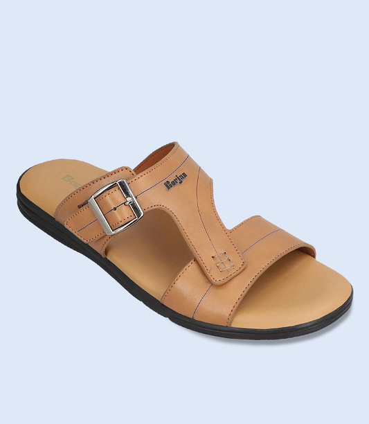 Men Slipper-TAN