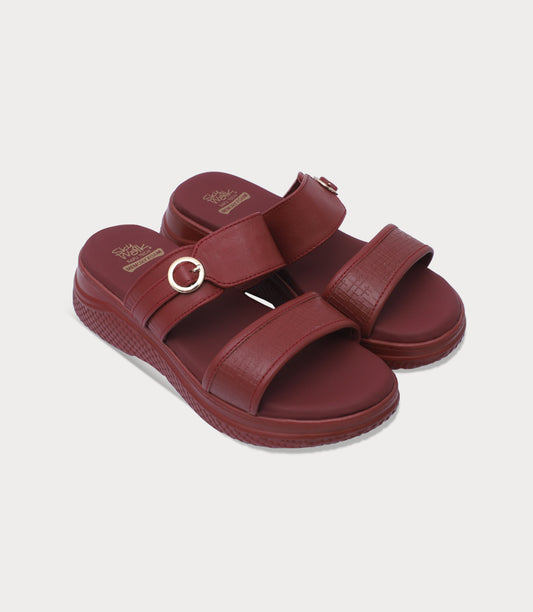Women Comfort Slipper-MAROON
