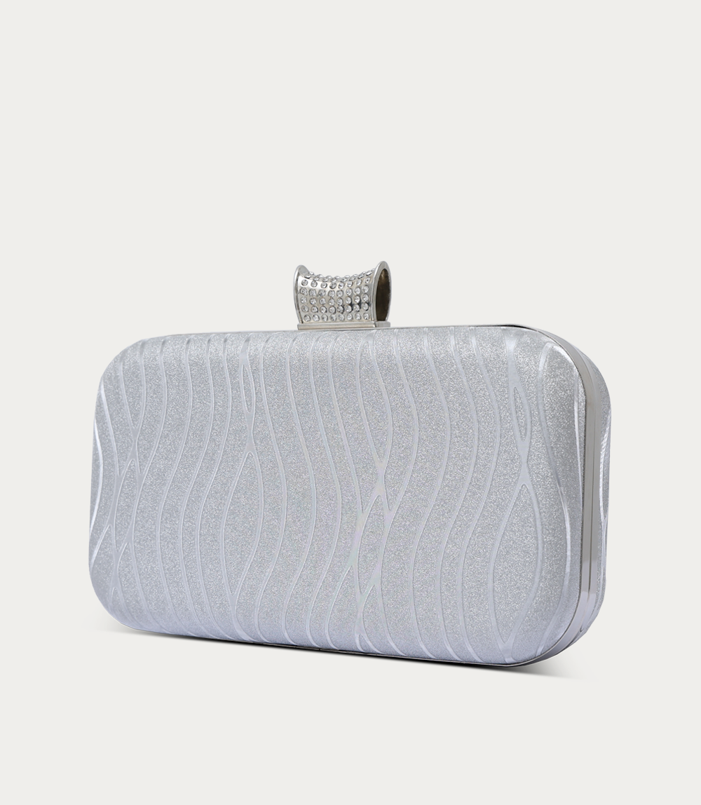 Women Clutch-SILVER
