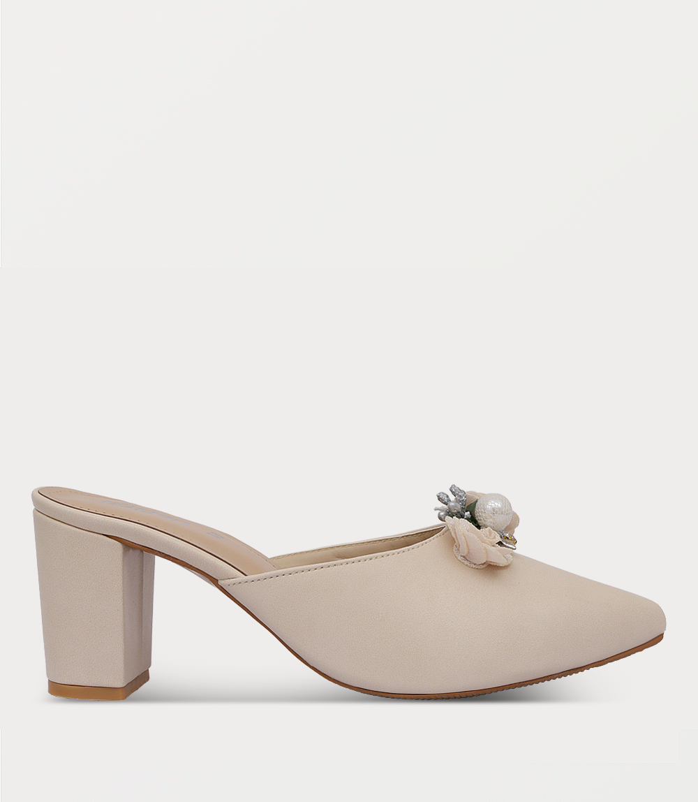 Women Mule-IVORY