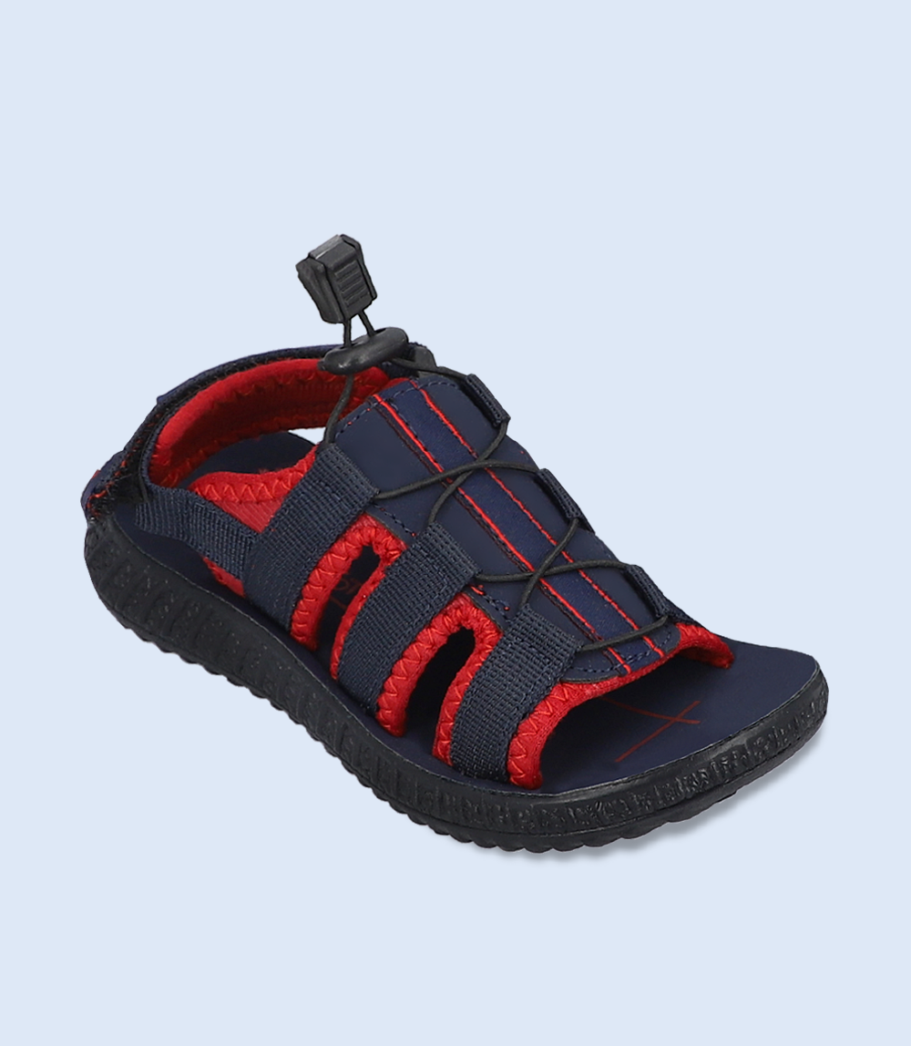 KB0186-NAVY-Boys Sandal