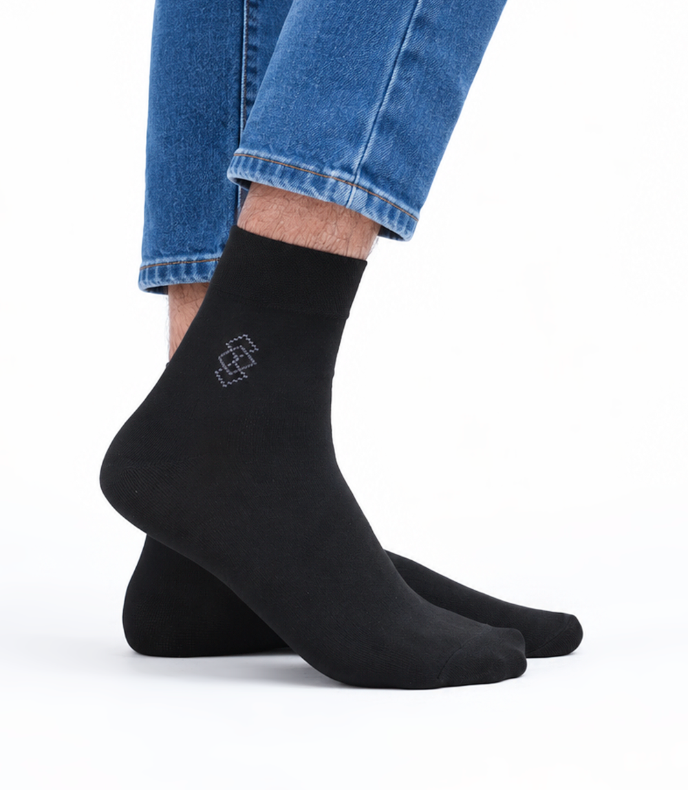 Men Socks-BLACK