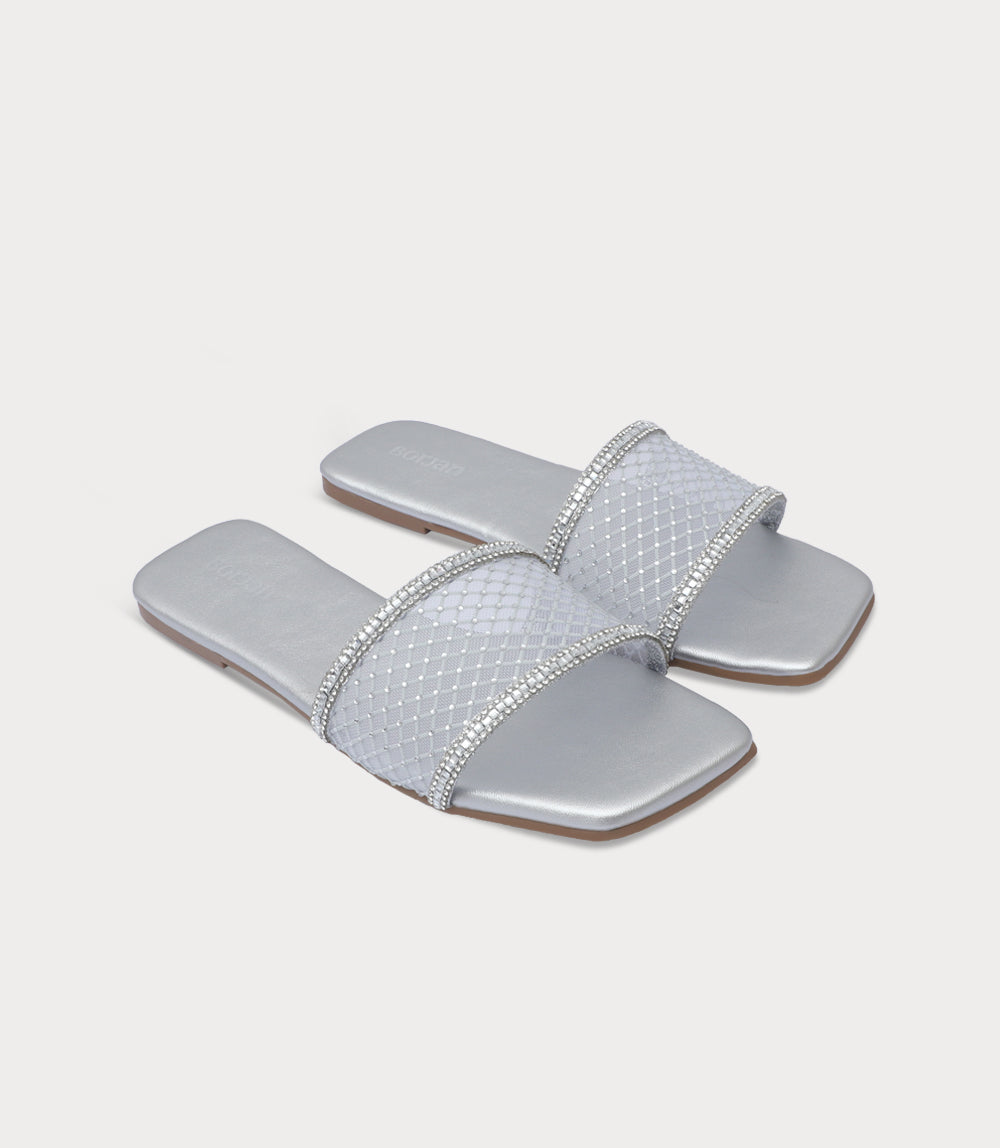 Women Slipper-SILVER
