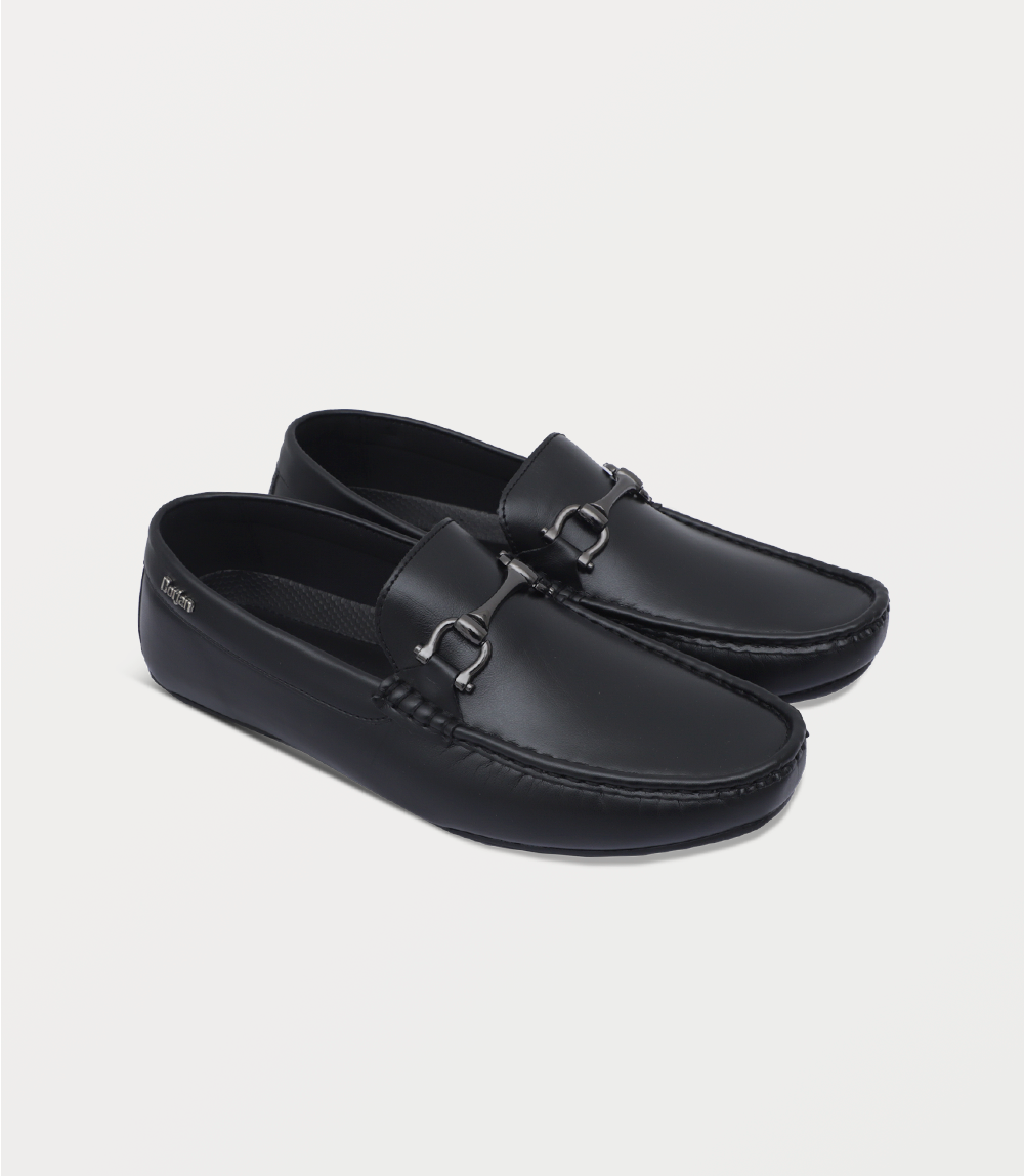 Men Moccasin-BLACK