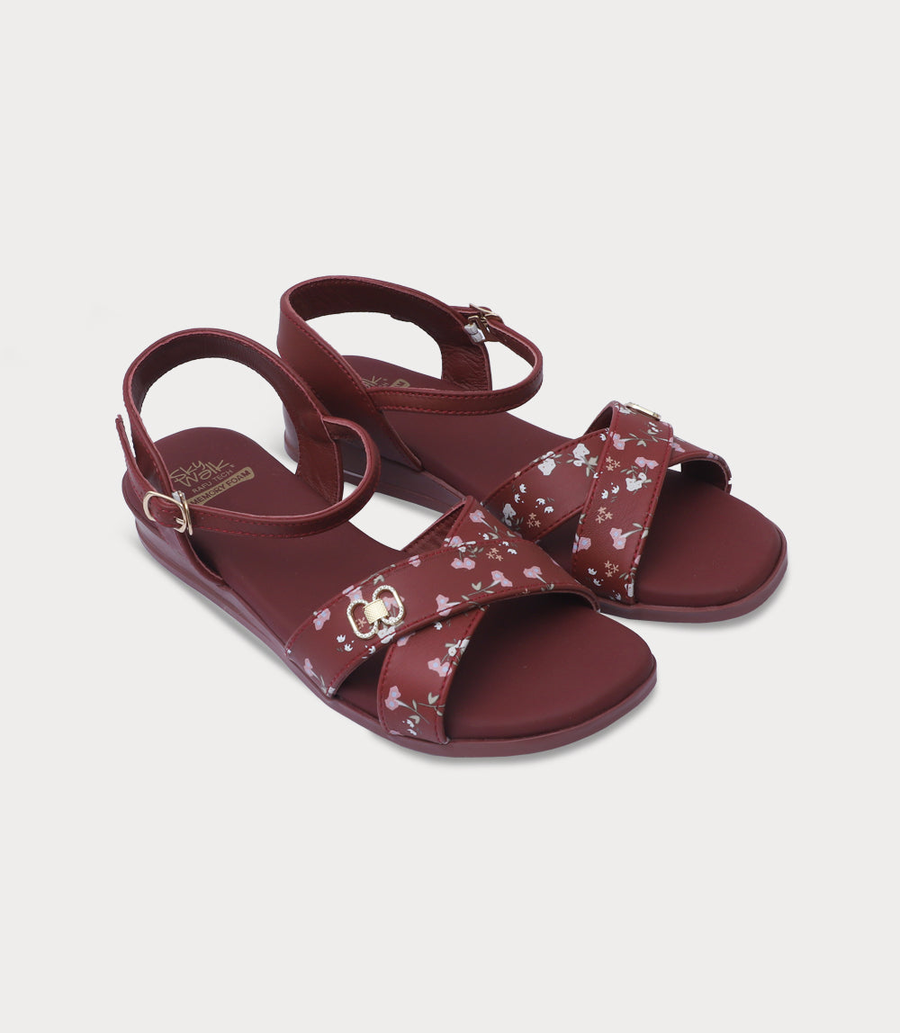 Women Comfort Sandal-MAROON