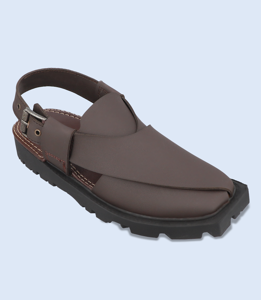BM5417 BROWN Men Peshawari s Borjan