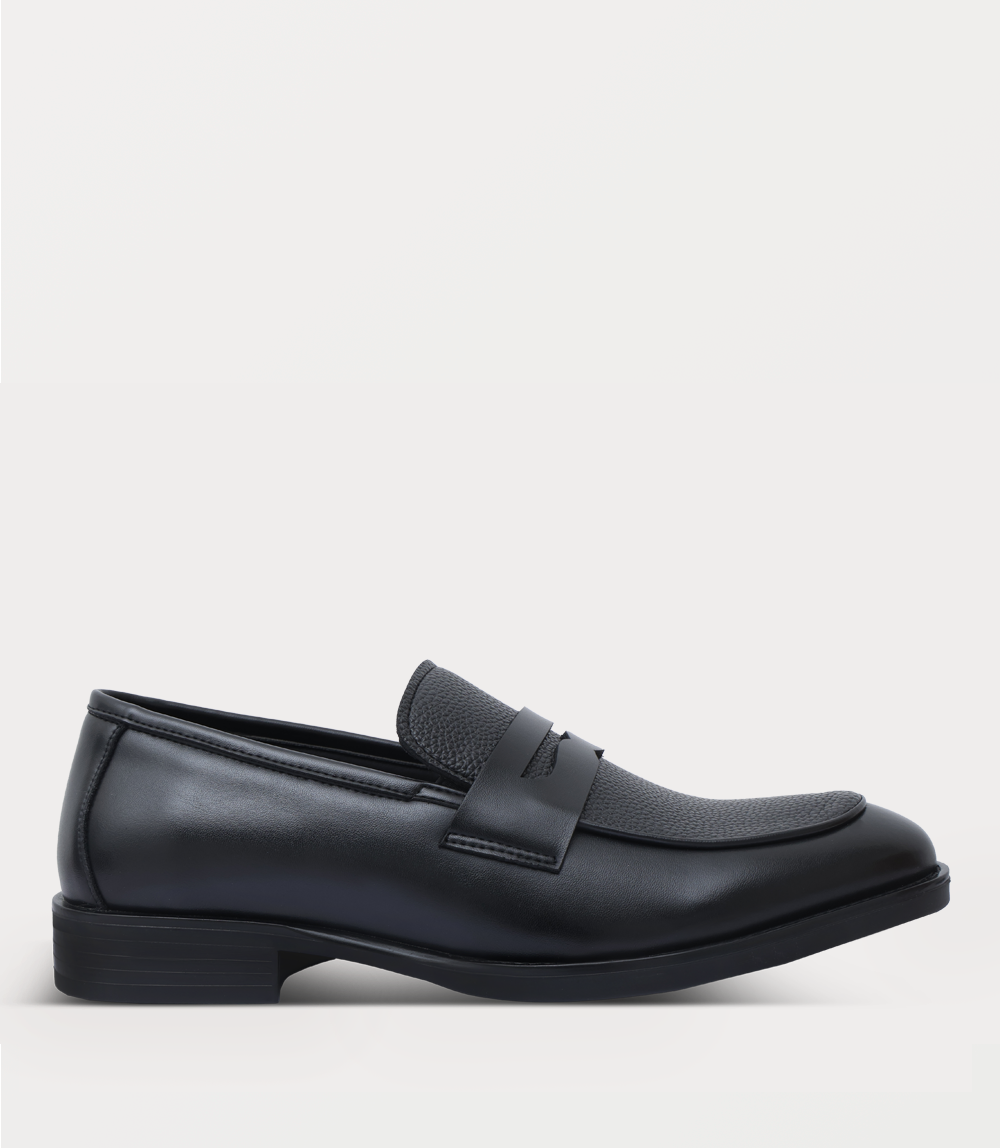 Men Slip On-BLACK