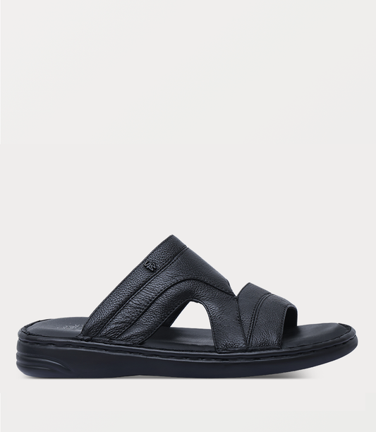Men Slipper-BLACK