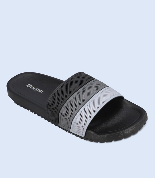 Men Slipper-BLACK