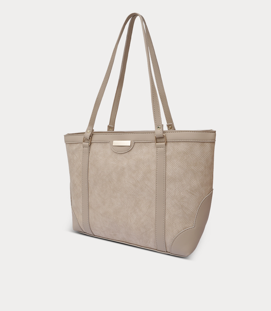 Women Shoulder Bag-BEIGE