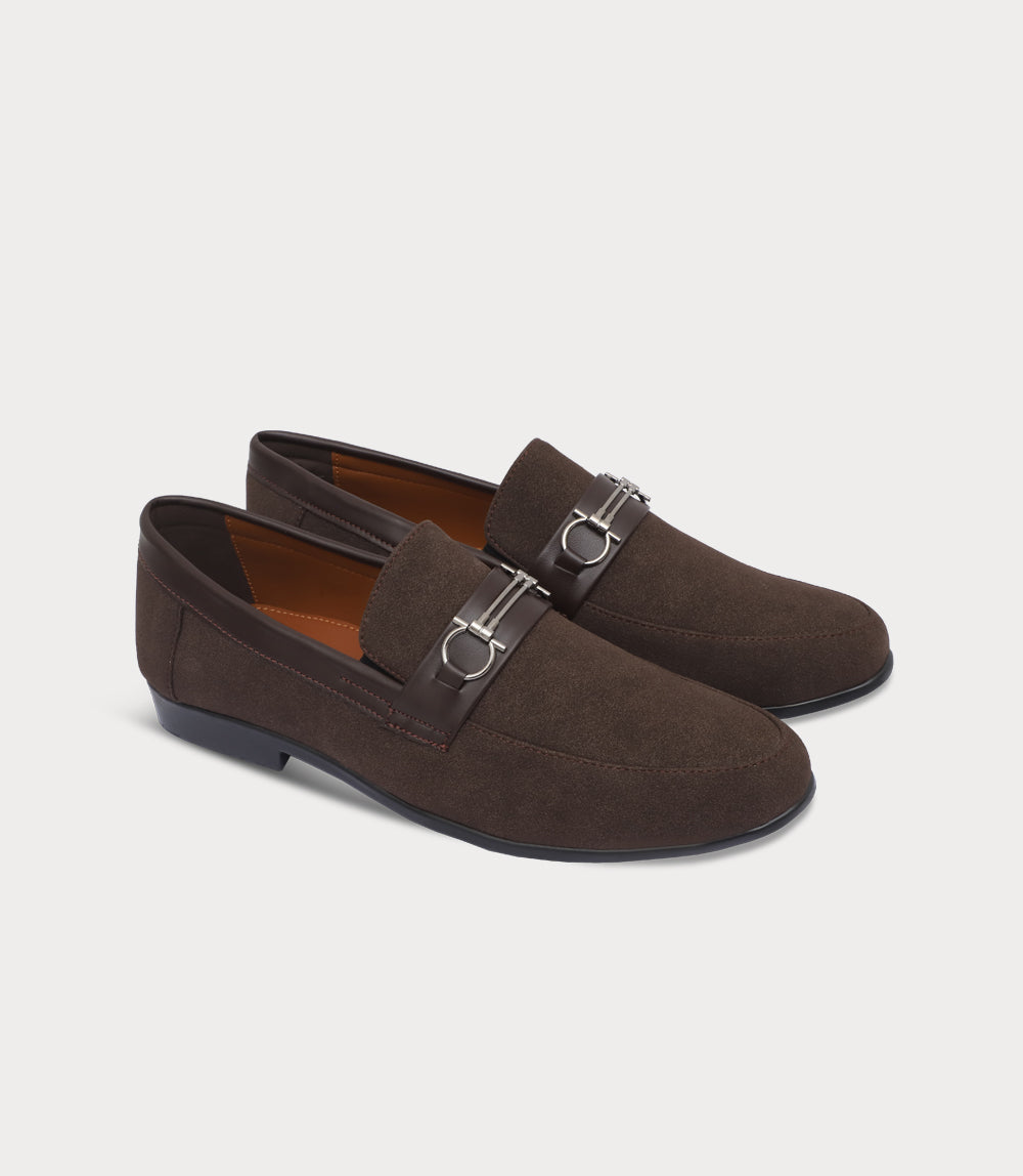 Men Slip On-BROWN