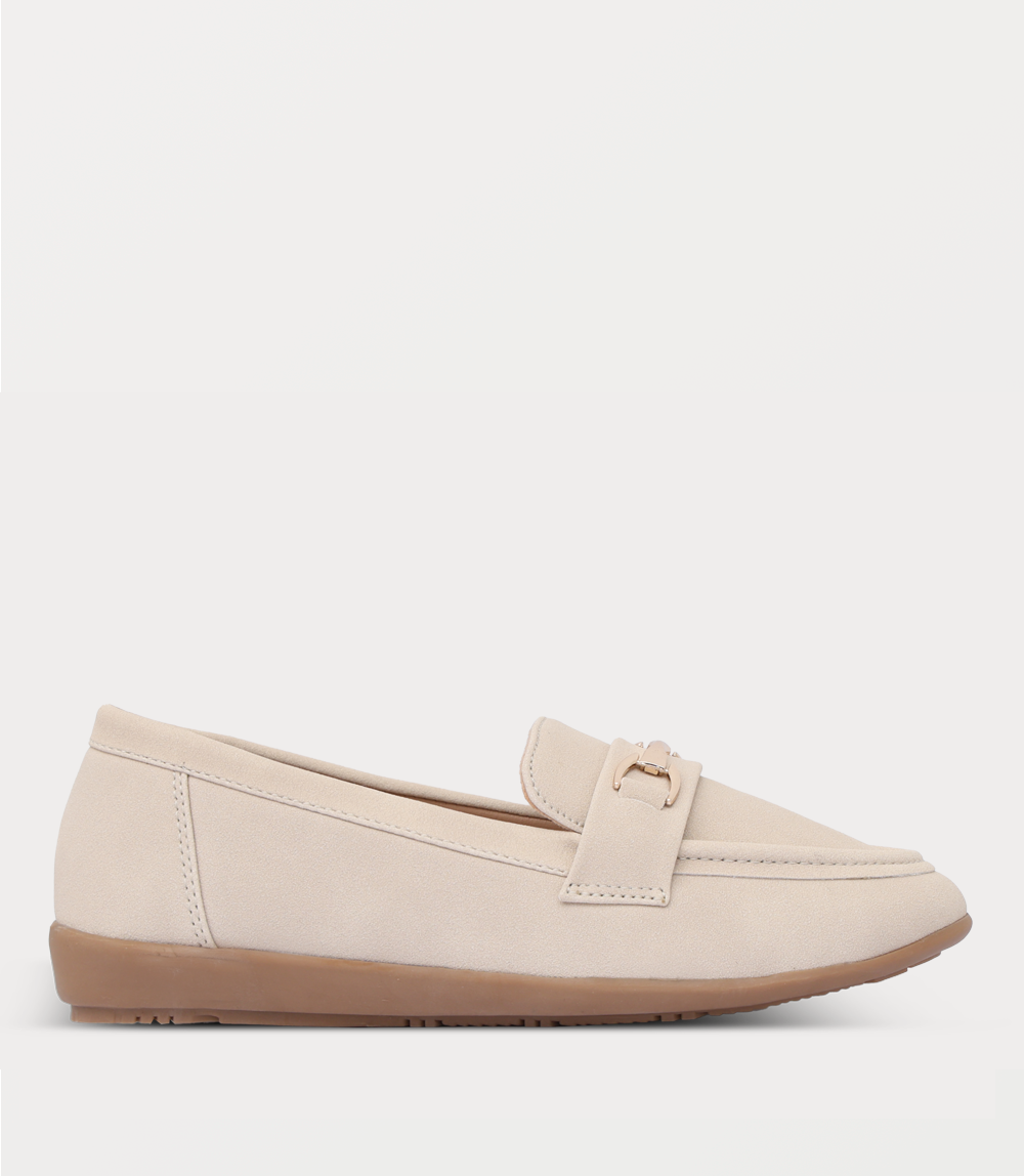 Women Moccasin-BEIGE