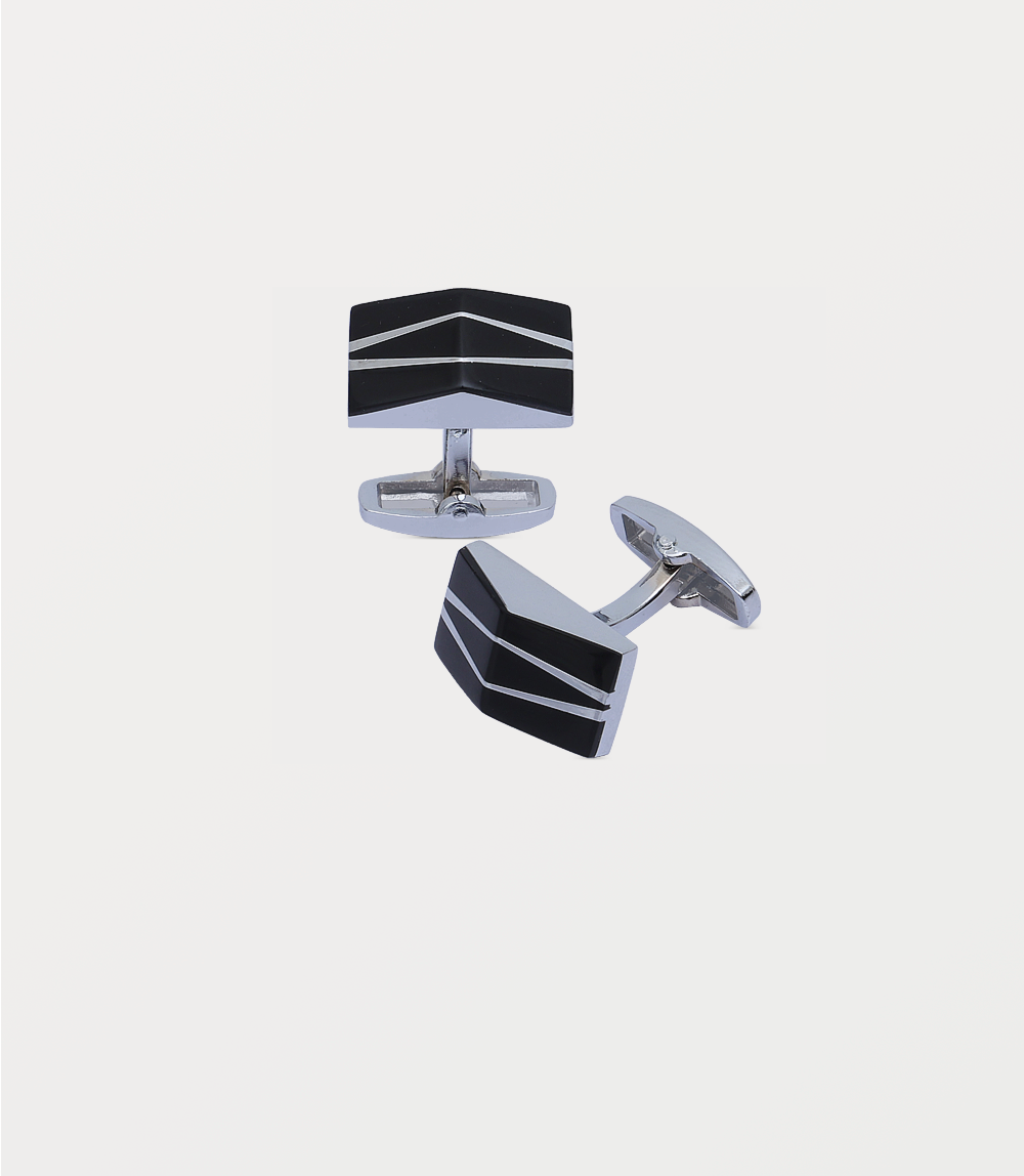 Men Cufflinks-BLACK