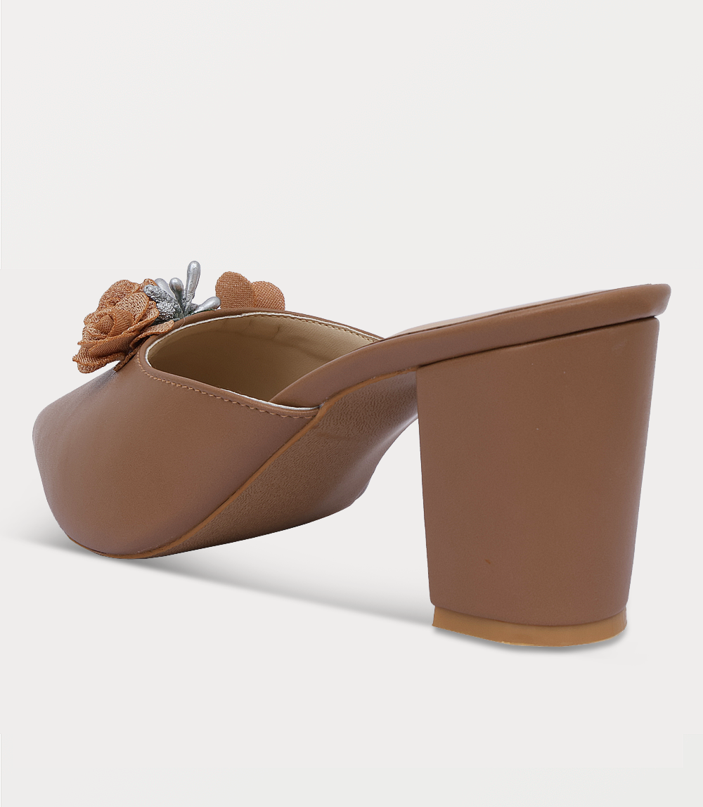 Women Mule-BEIGE
