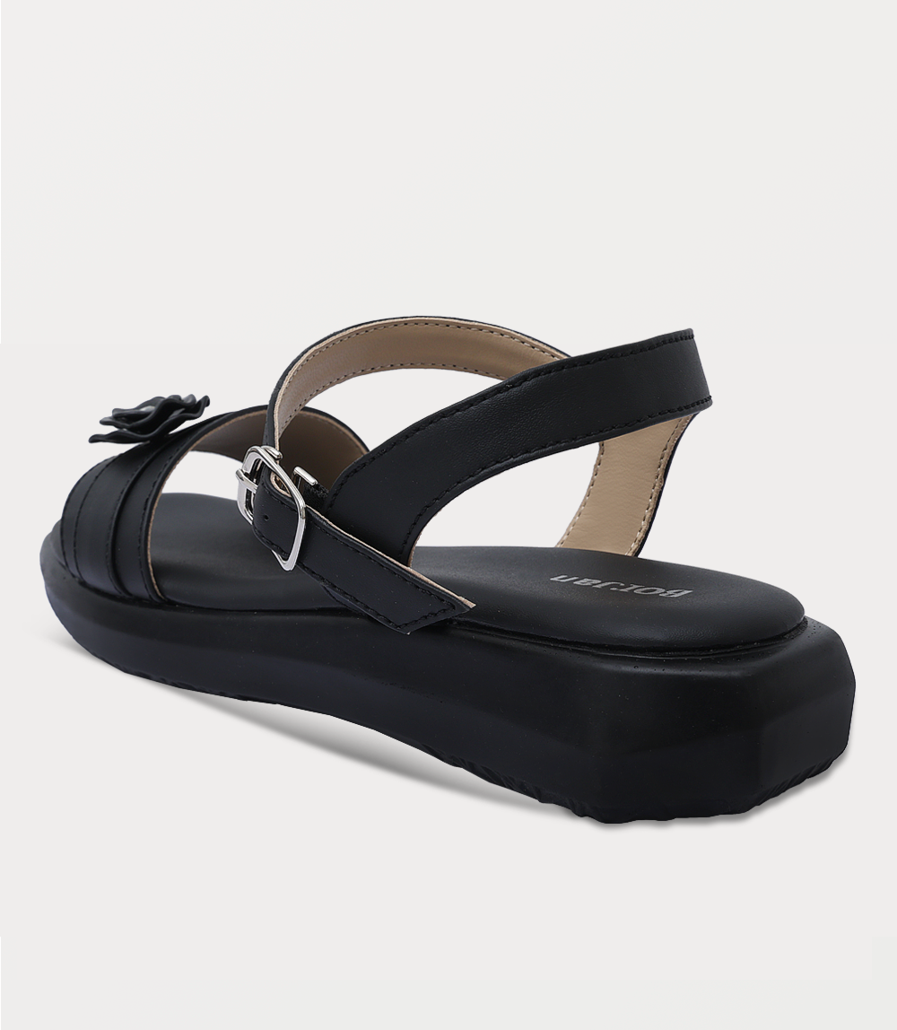 Women Comfort Sandal-BLACK