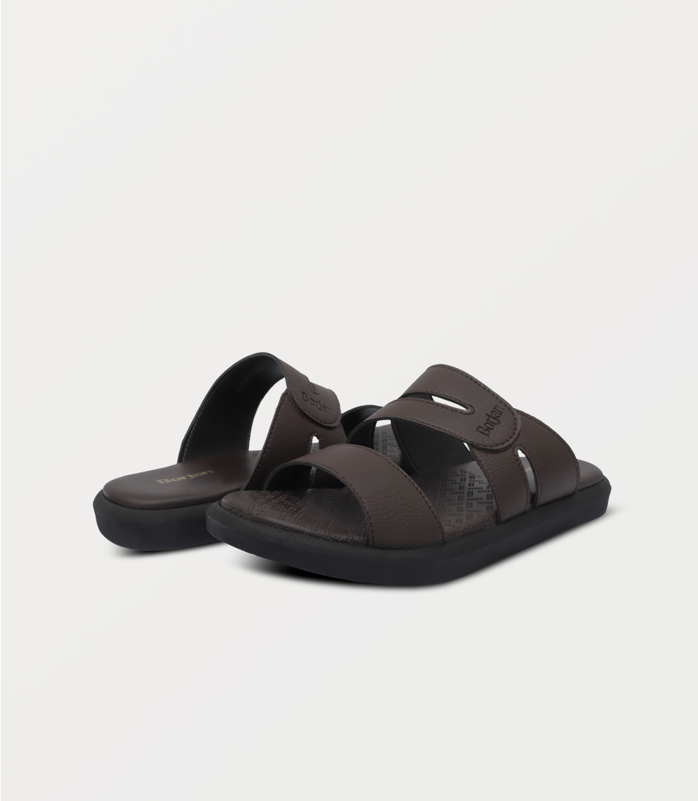 Men Slipper-BROWN