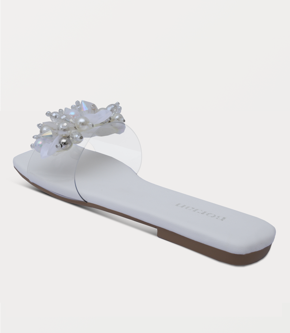 Women Slipper-WHITE
