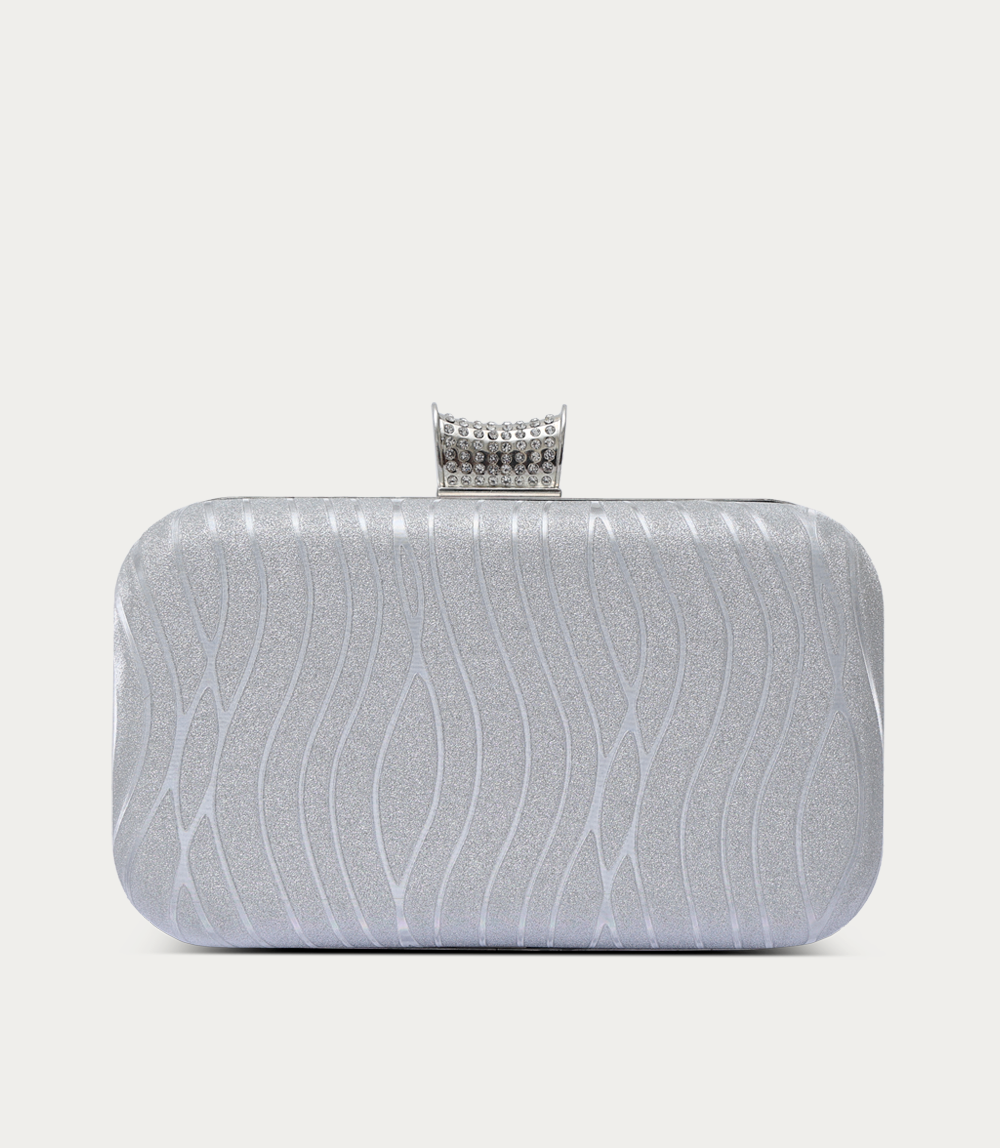 Women Clutch-SILVER