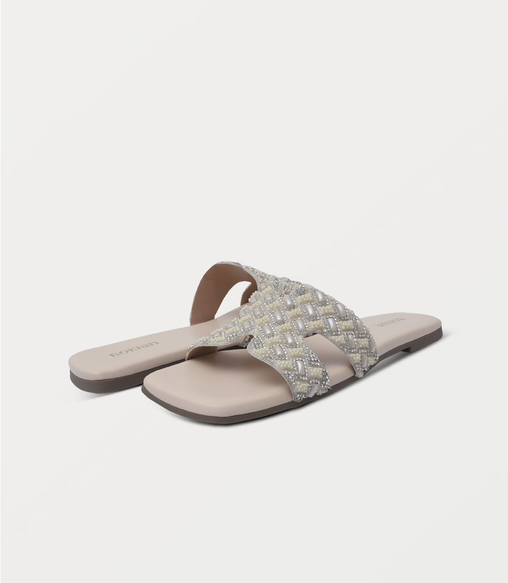 Women Slipper-IVORY