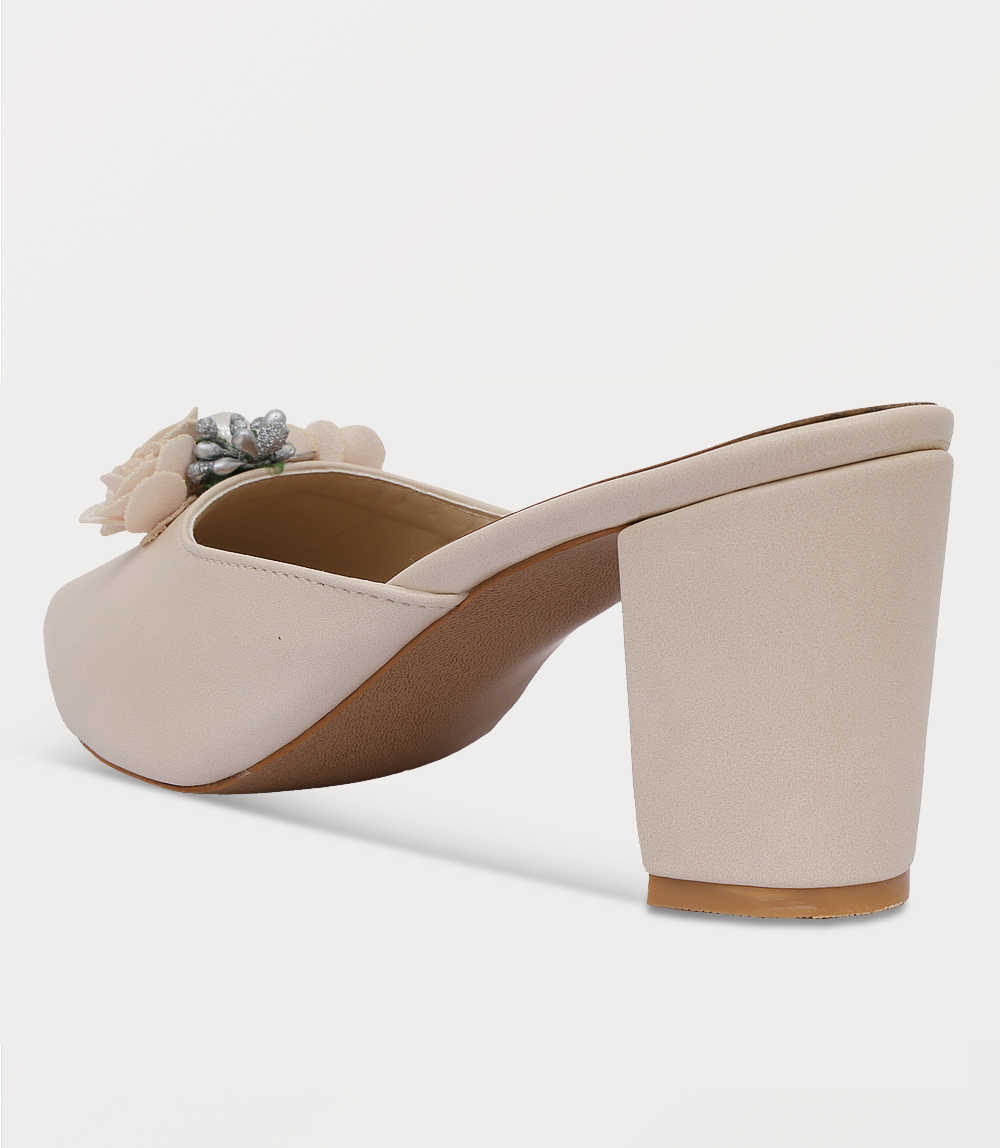 Women Mule-IVORY
