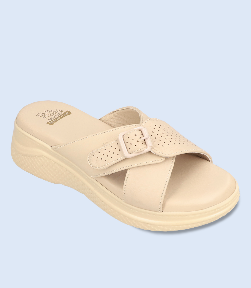 Women Comfort Slipper-IVORY