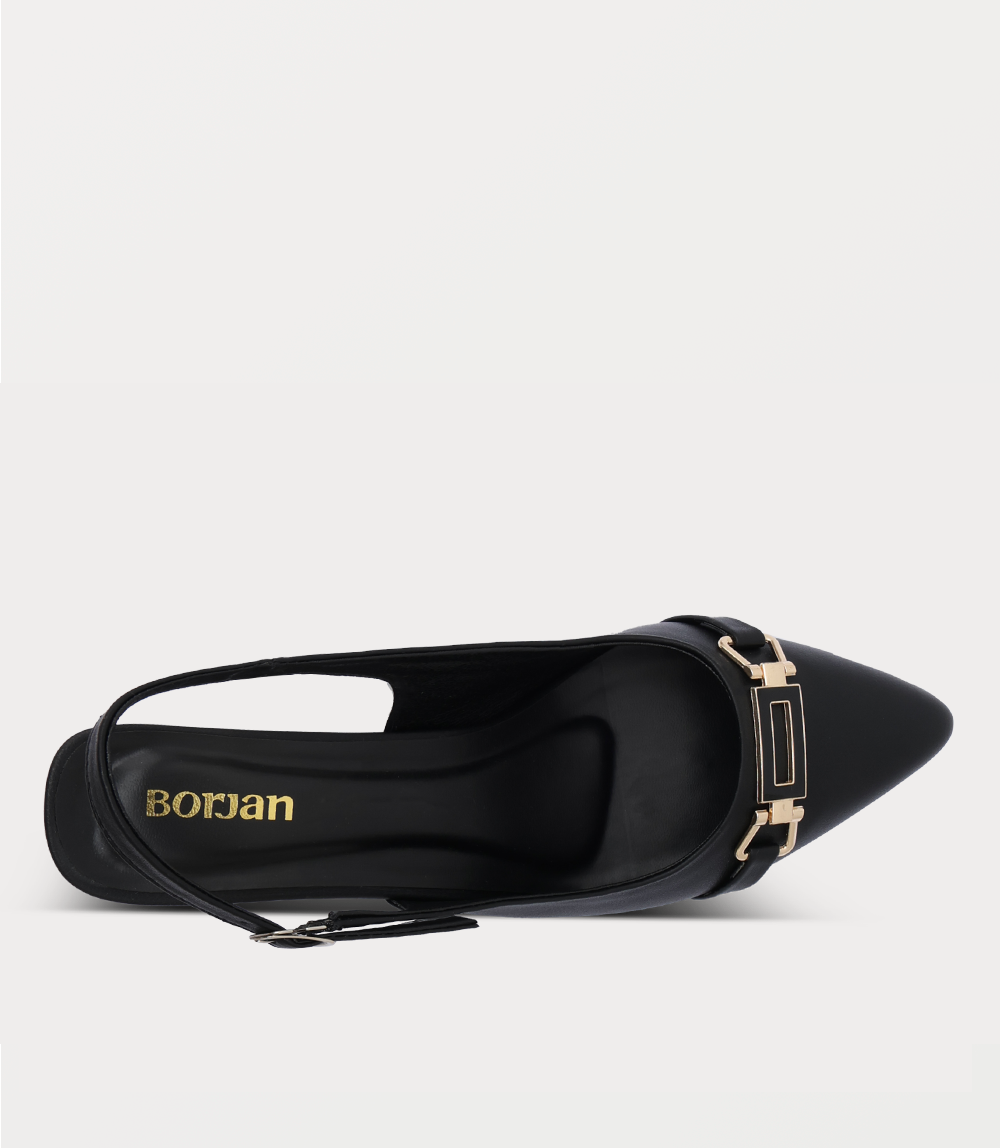 Women Sling Back-BLACK