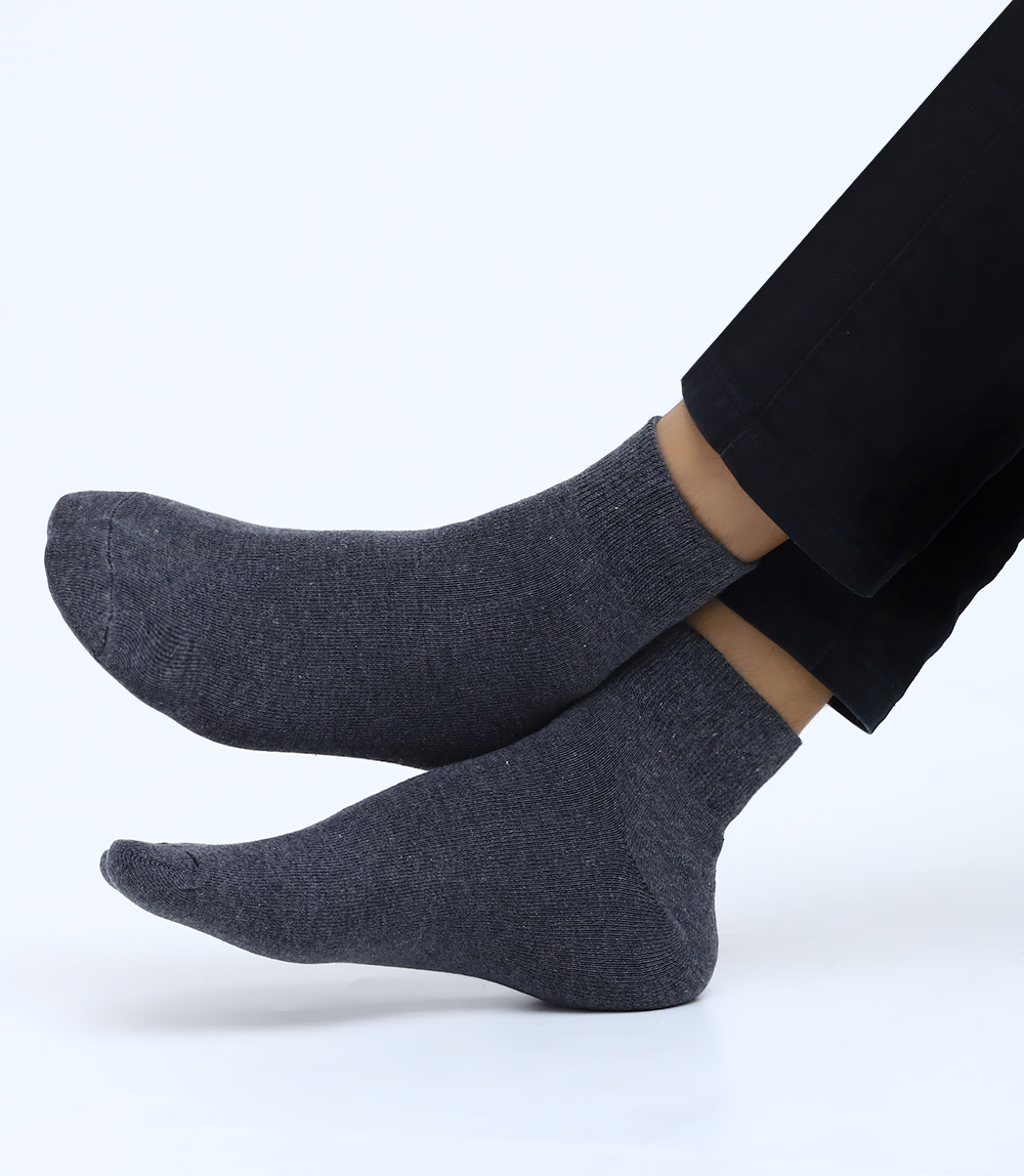 Men Ankle Socks-MULTY