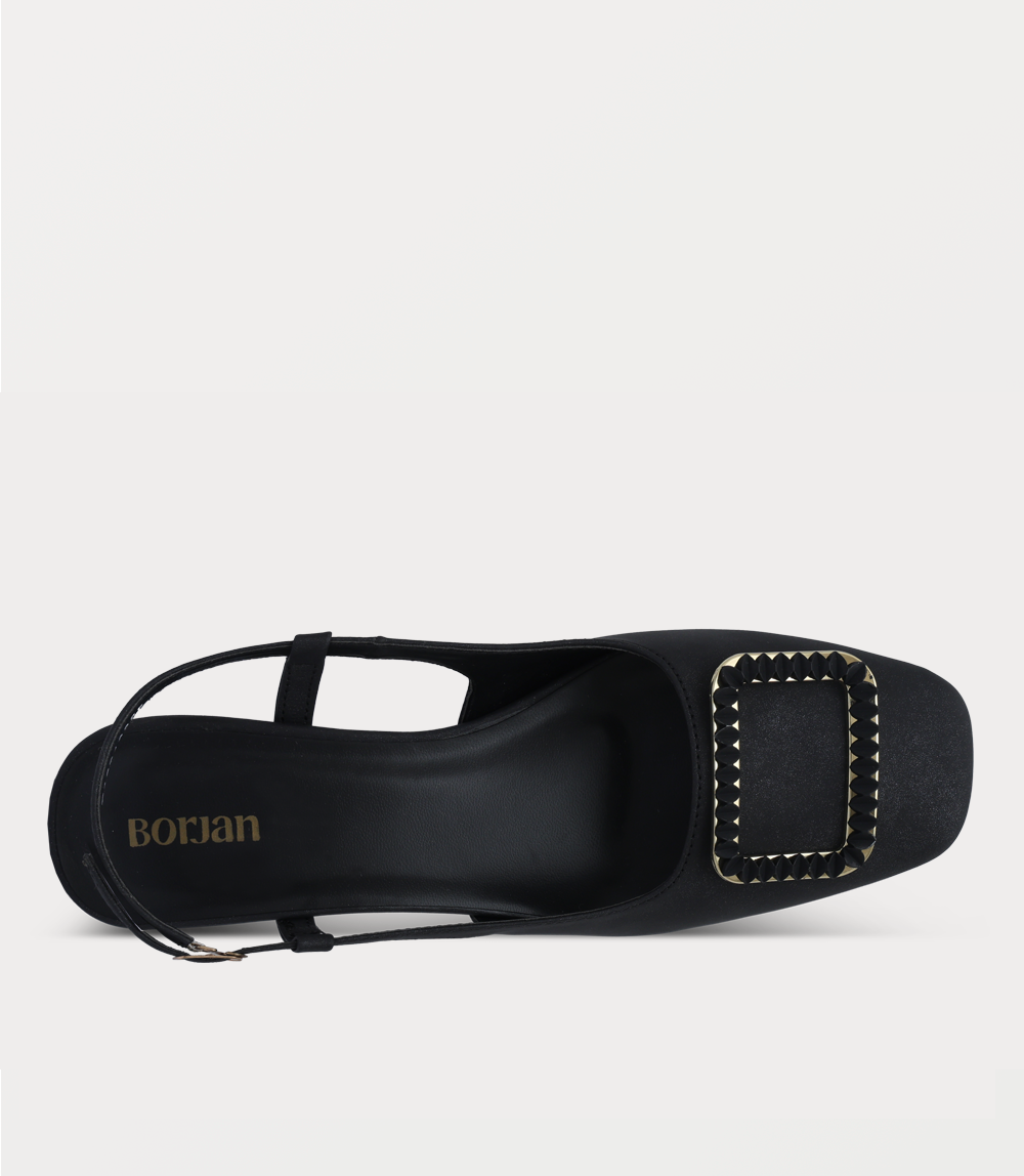 Women Sling Back-BLACK