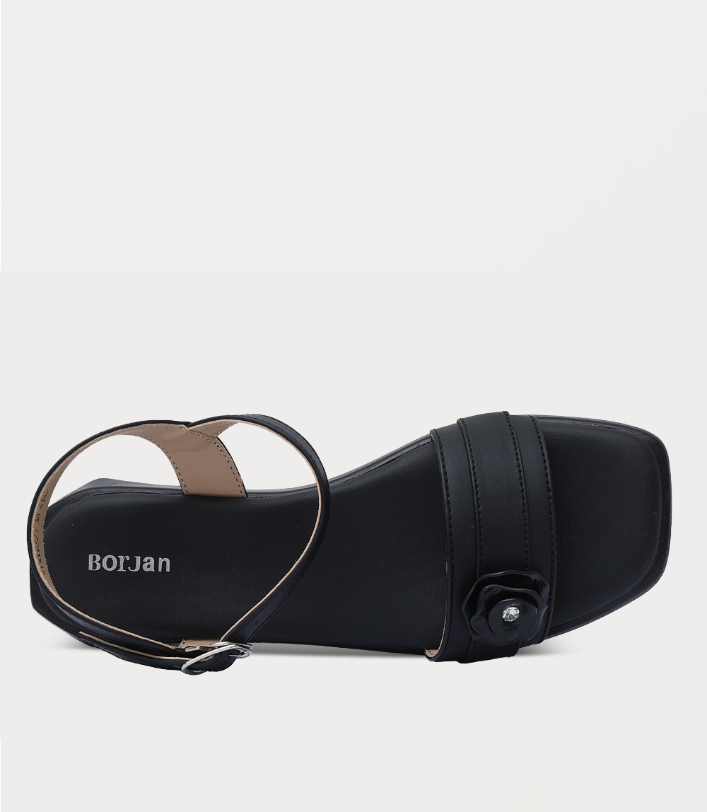 Women Comfort Sandal-BLACK