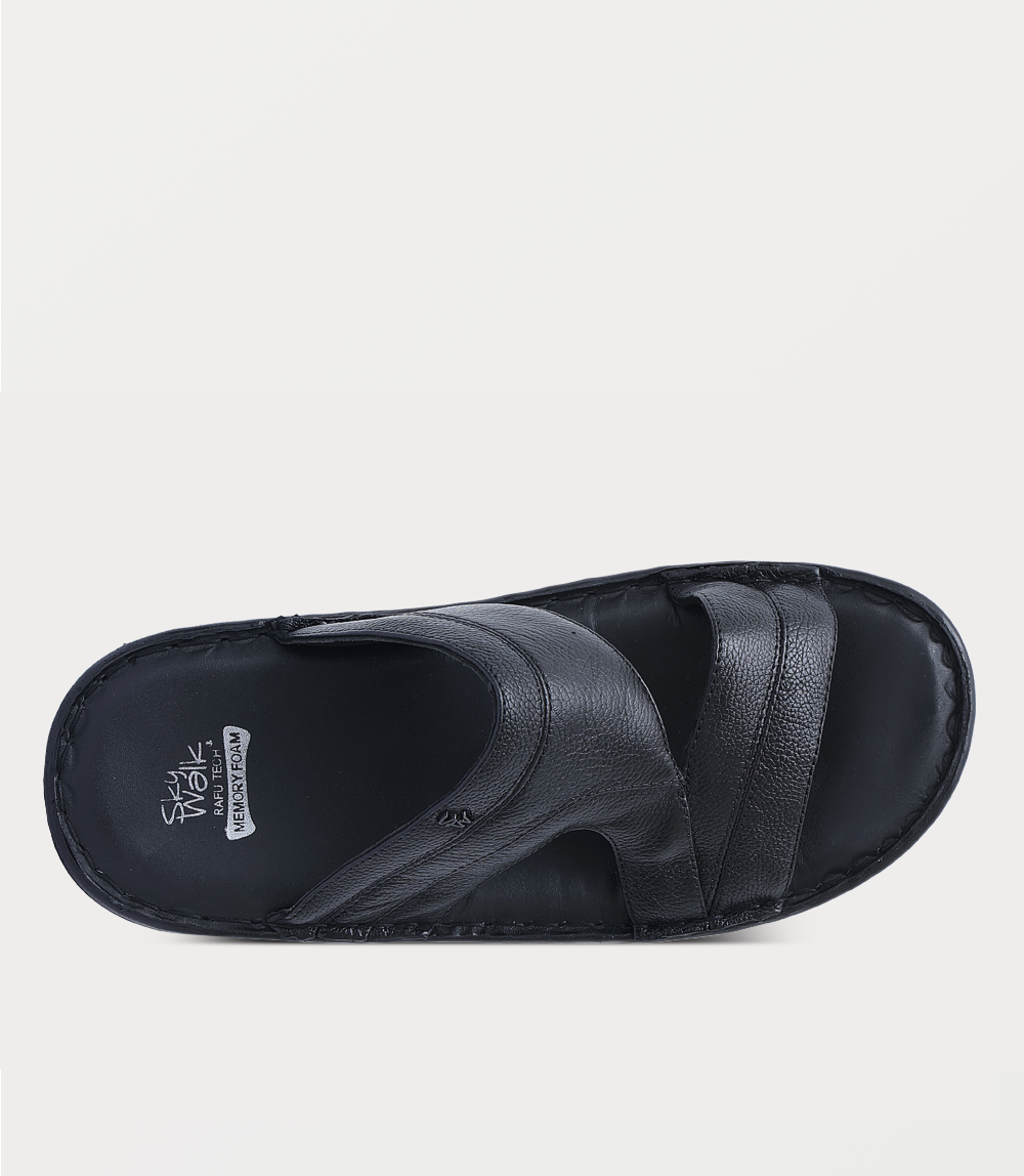Men Slipper-BLACK