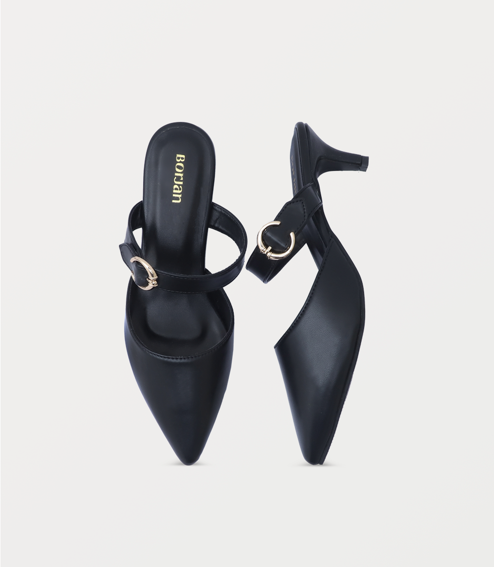 Women Mule-BLACK